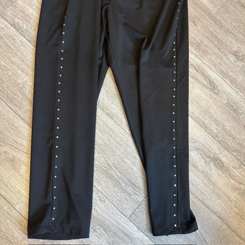 Ruby Rd Women's‎ Black Pull On Embellished Legging Ankle Pants 2X - Picture 2 of 9